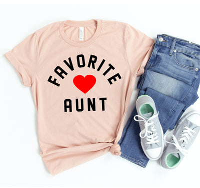 Favorite Aunt T-shirt