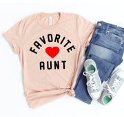 Custom Favorite Aunt T-shirt