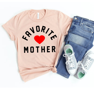 Custom Favorite Mother T-shirt